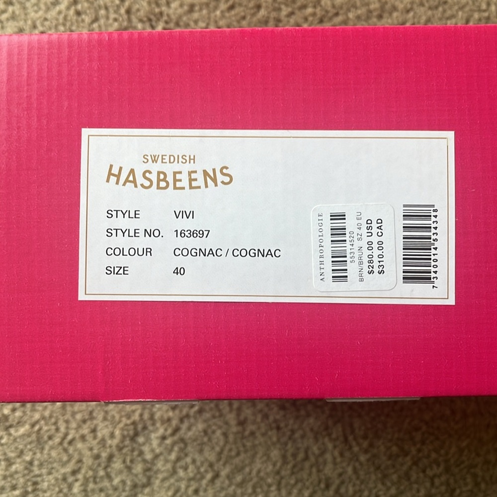Swedish Hasbeens Vivi Sandals Size 9 (EU 40) - Picture 10 of 10